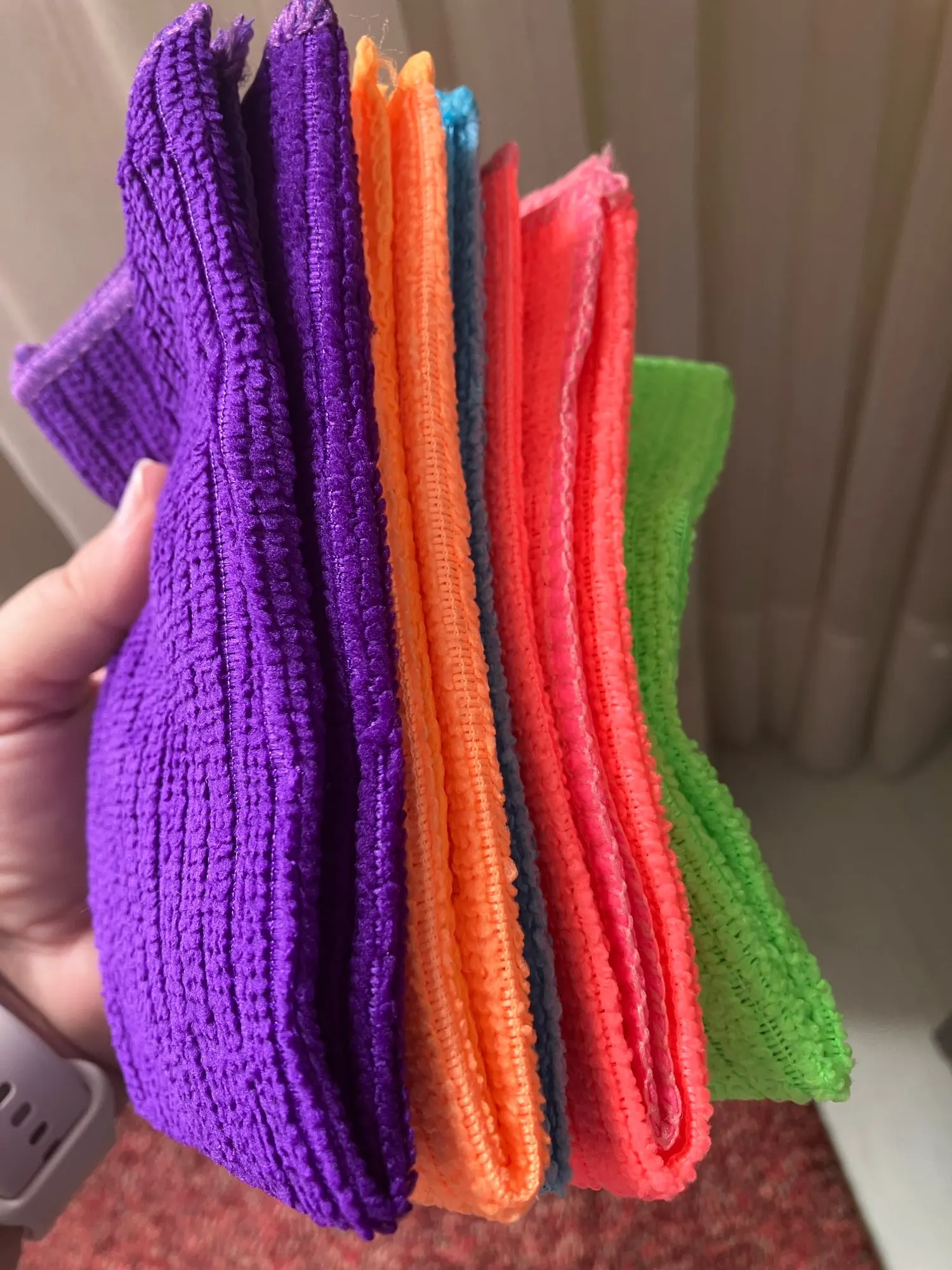 Pano Microfibra Automotiva Flanela Anti-risco 30x30 (5 Uni) - Neverdie Store photo review