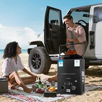 6L GPL gaz Propane chauffe-eau sans réservoir Camping en plein air chauffage instantané bain avec pomme de douche chauffe-eau voiture camion tente 5
