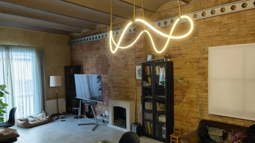 Modern Long Hose LED Chandelier for Dining Room