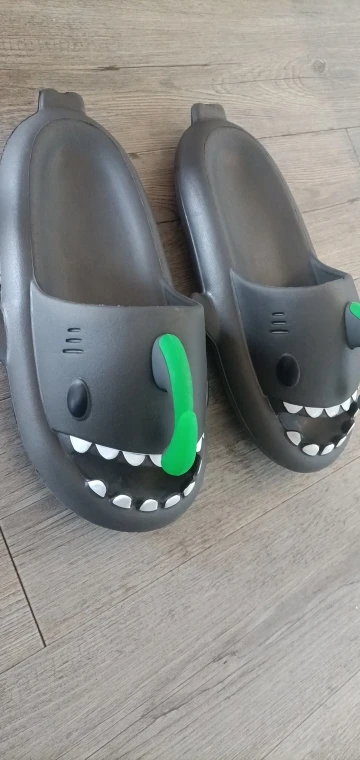 Thick and Comfy Anglerfish Sandals photo review