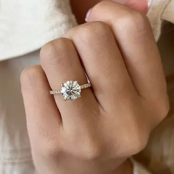 IGI Certified 2CT Hidden Halo Ring 1
