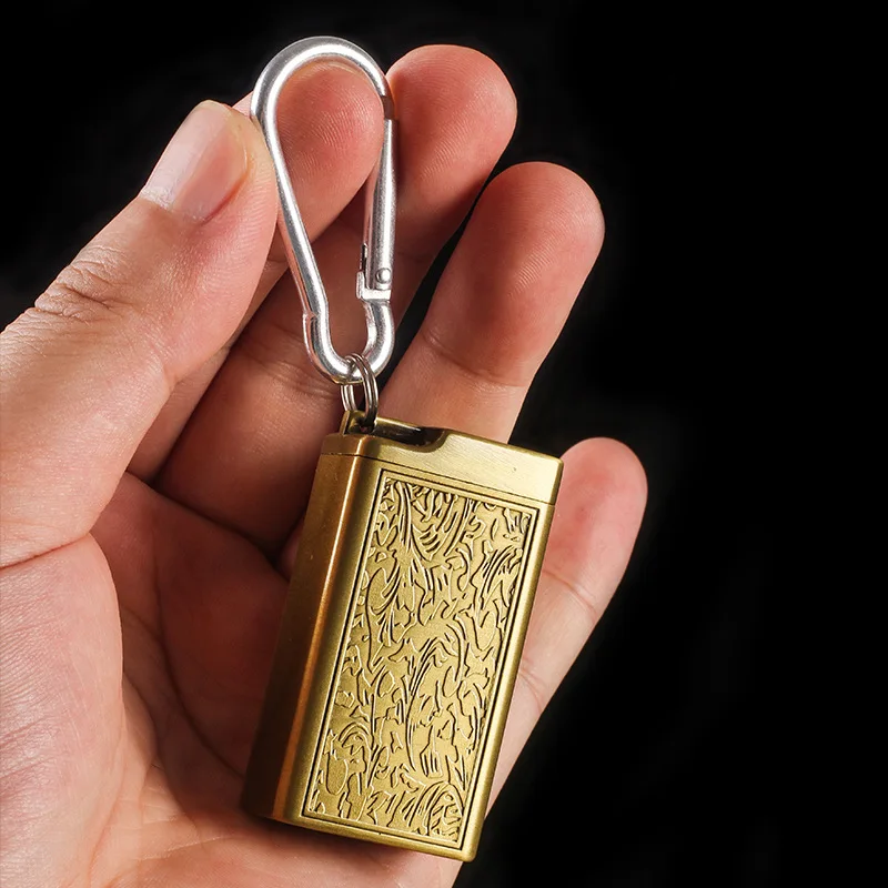 Portable Metal Ashtray with Climbing Hook for Outdoor Travel