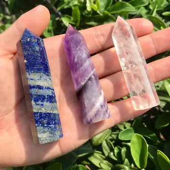 27 Kinds Natural Crystals Stone Tower Rose Quartz Point Obelisk Healing Wand Meditation Reiki Chakra Witchcraft Supplies Bulk 6