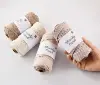 4mm Chunky braided rope Polyester Knitting cord Crochet rope. Macrame cord 2