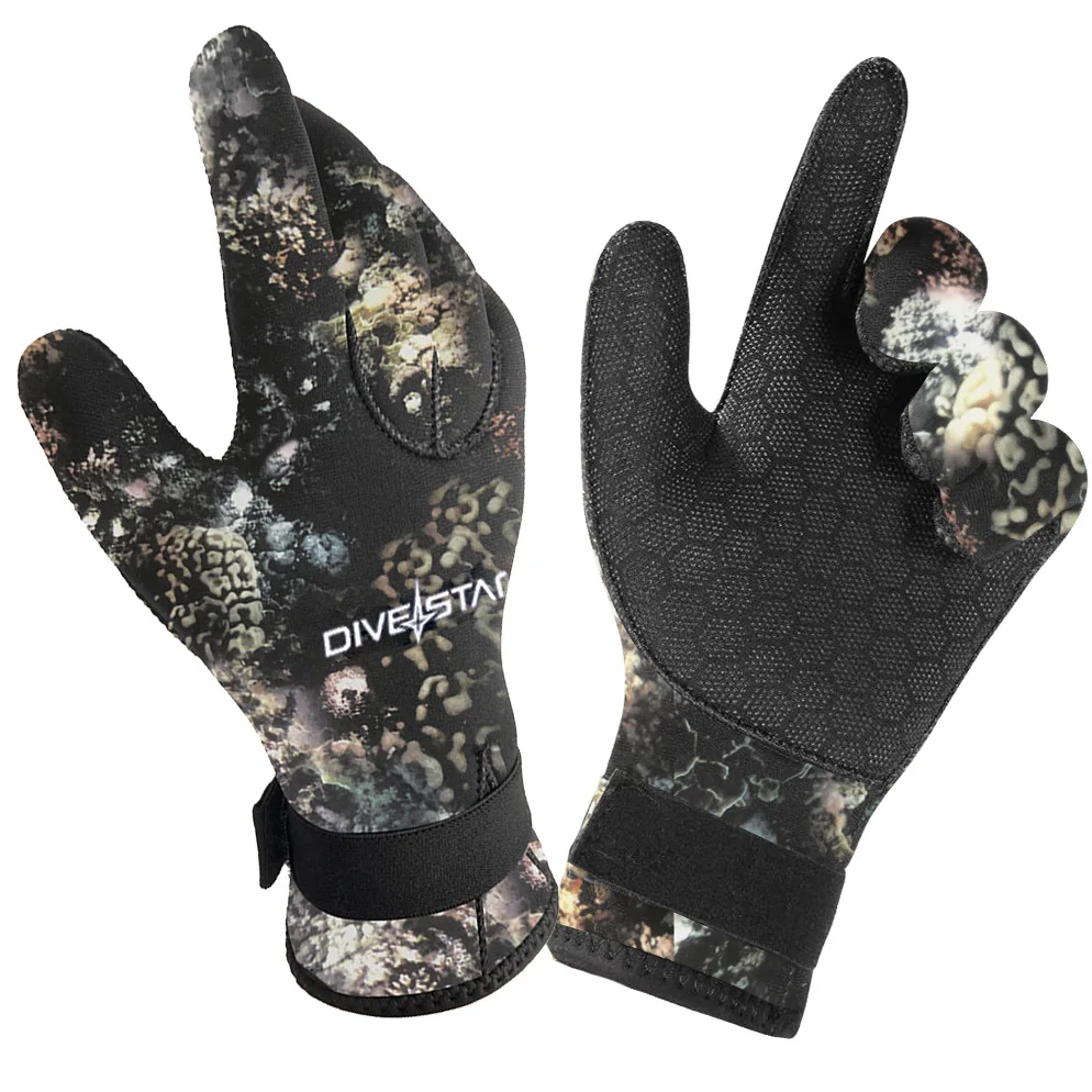 3mm 5mm Neoprene Diving Gloves Keep Warm Anti-skid urfing Kayaking Canoeing Spearfishing Skiing Water Sports