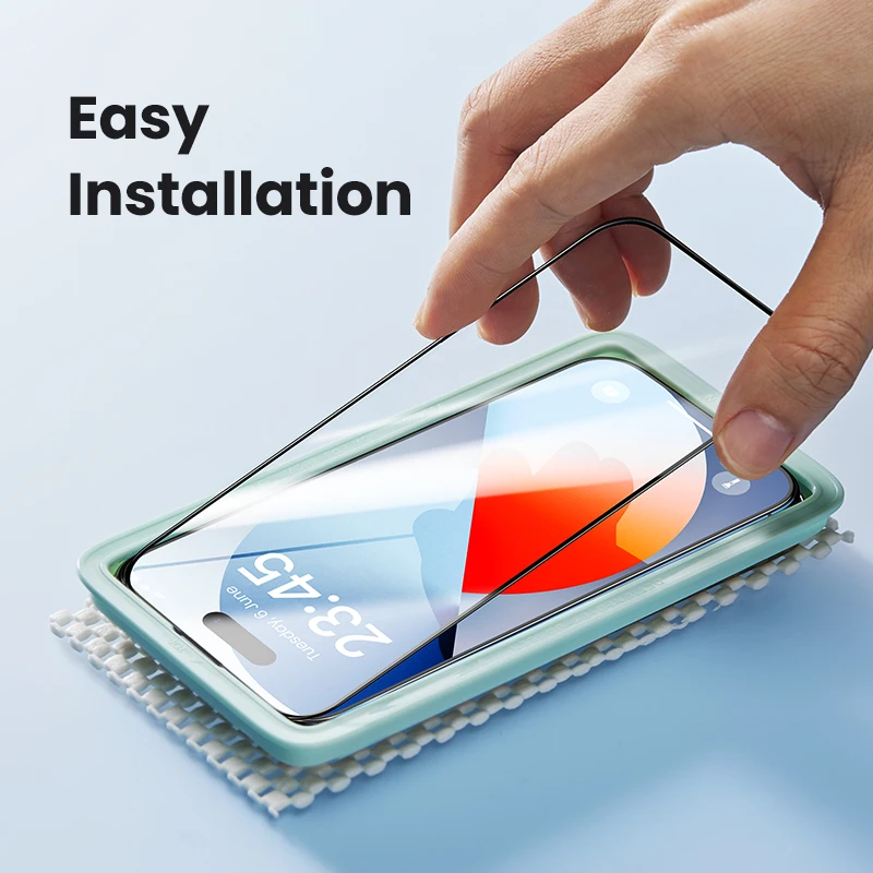 UGREEN for iPhone 15 Pro Max Glass for iPhone 14 Plus 13 12 11 XR Screen Protector Camera Lens Glass for iPhone 15 Pro HD Films