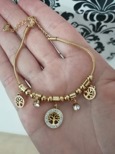 Tree of Life Bracelet | Elegant Gold Charm Design photo review