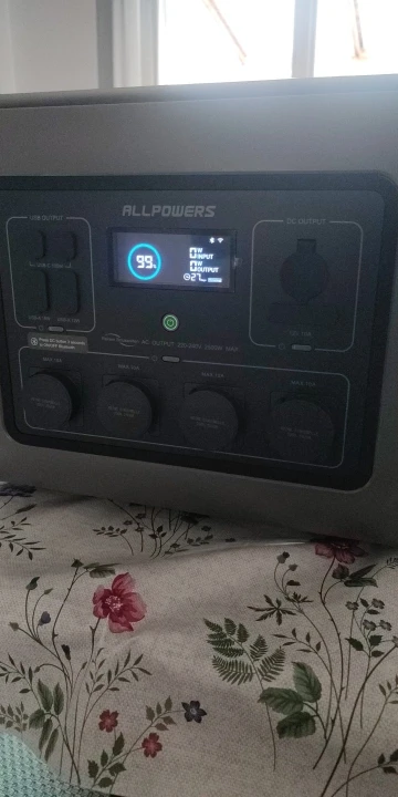 ALLPOWERS R2500 Portable Power Station 2016Wh Expandable to 20kWh LFP Battery 2500W Emergency Household / Outdoor Power Supply photo review