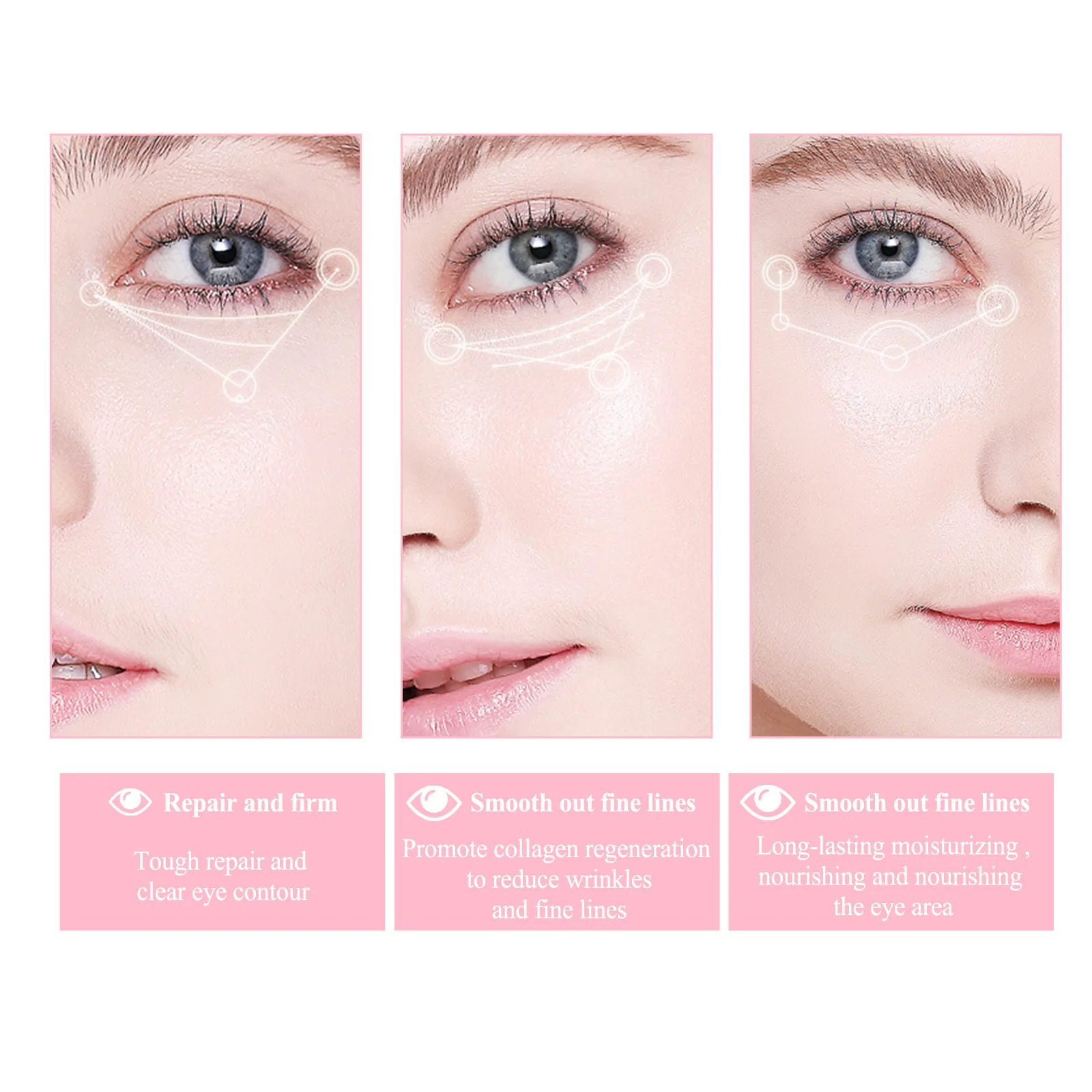 Cremă antirid pentru ochi, retinol, stick, albire, cearcăne întunecate, îndepărtarea pungilor, ridicare, albire, hidratare, reparare, frumusețe a ochilor, sănătate_voghion.com