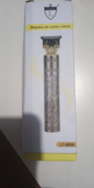 Máquina De Cortar Cabelo Parágrafo Barba Masculina Designer Aleatório Elétrico Profissional photo review