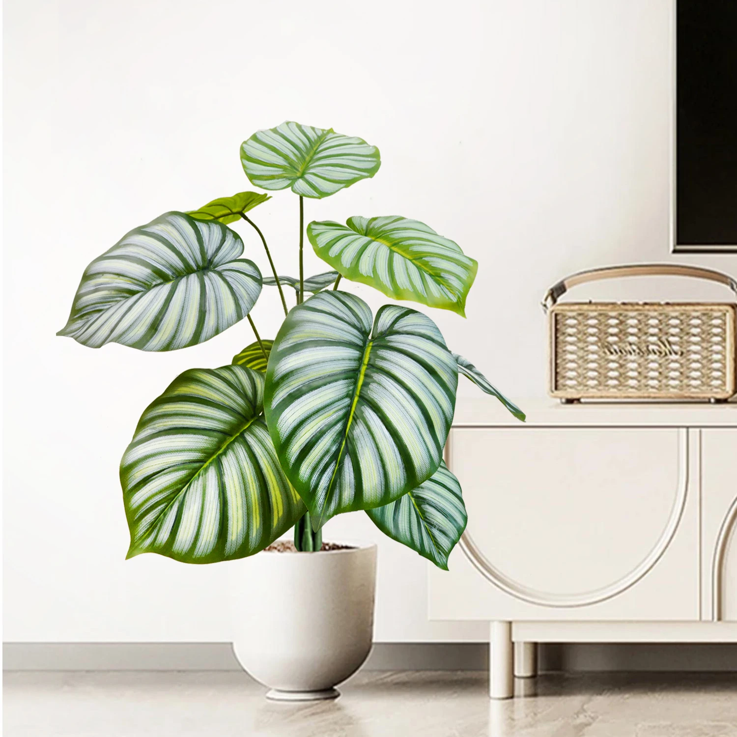 Ornamental Artificial Monstera Plant