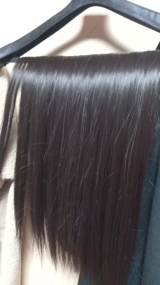 Lisix Synthetic Clip In Hair Extensions (5 Clips) photo review