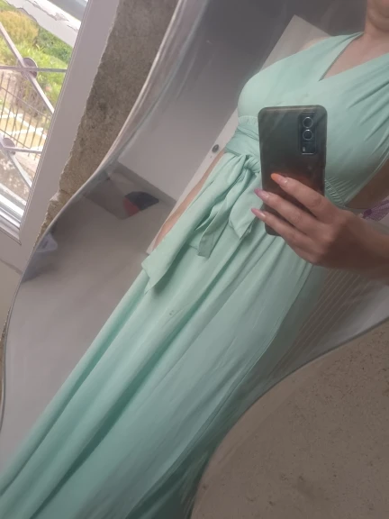 Fashion Multi-worn V-neck Vestidos De Fiesta Women Long Dress Sexy Strapped Lady Summer Maxi Dress photo review