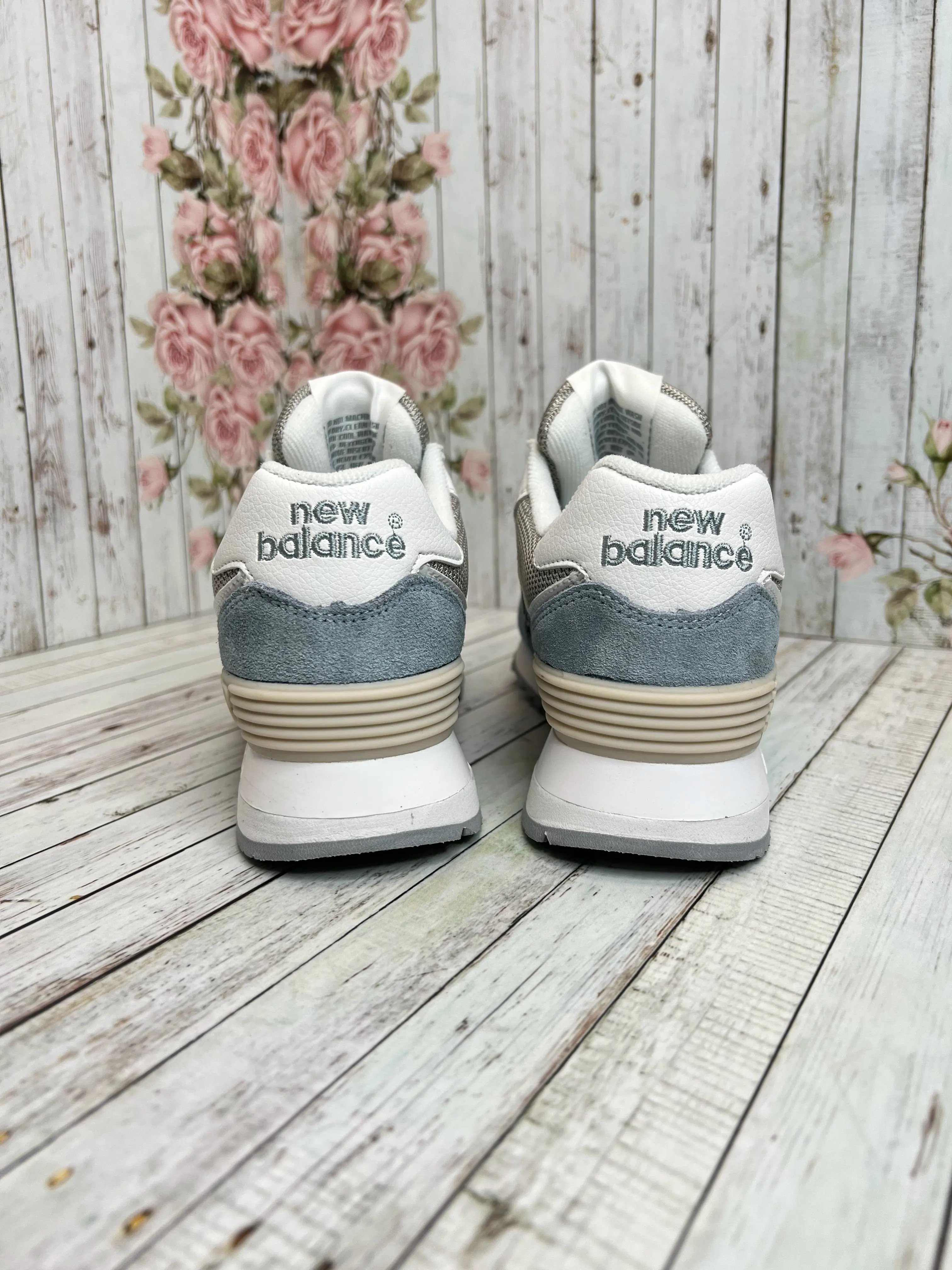 women's new balance 574 blue