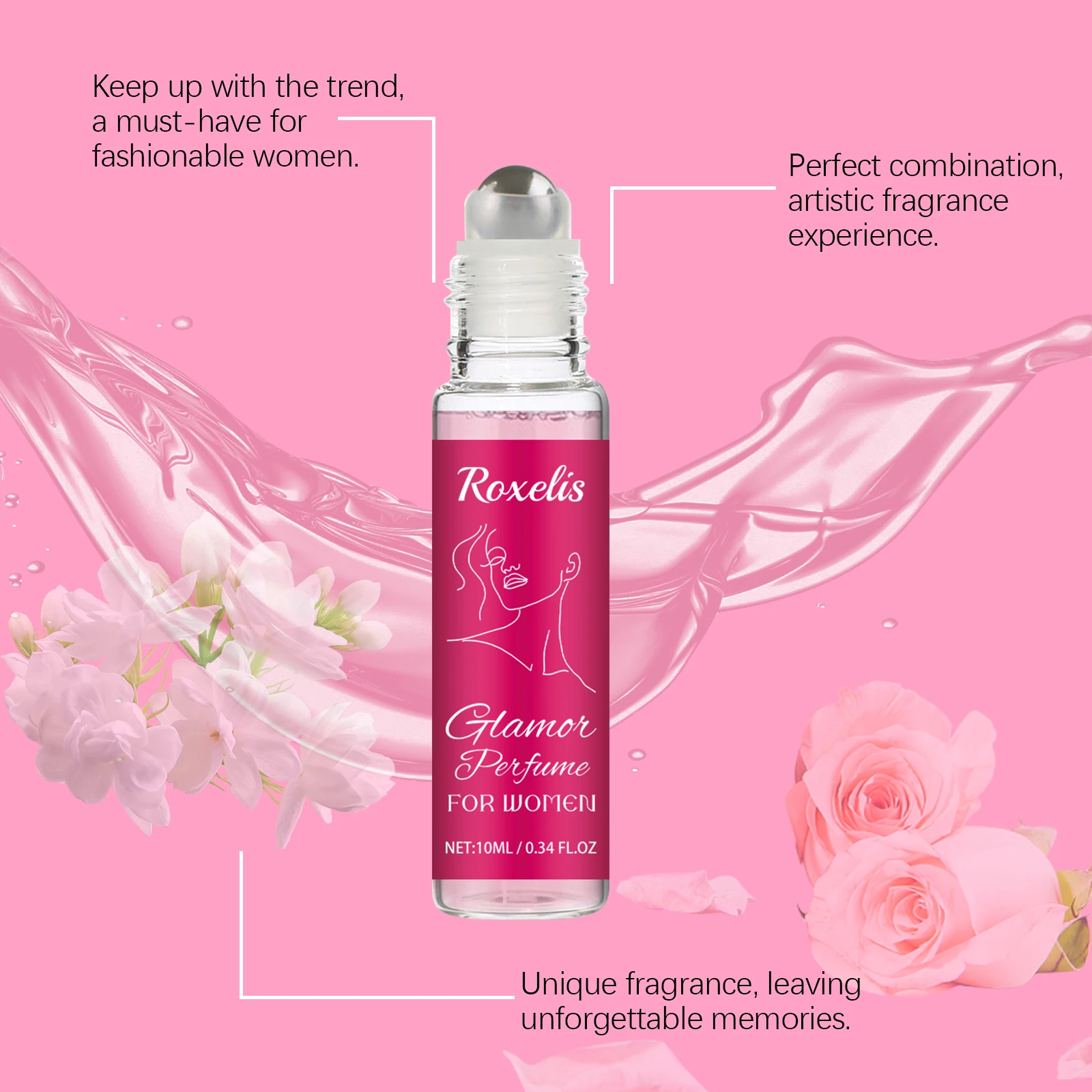 Roxelis Roll-on Parfüm Für Damen Süßer Duft Charmanter Geruch_voghion.com