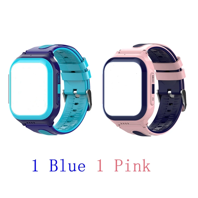 Detachable Strap Casing of Wonlex KT24S Kids GPS Smart-Watch Accessories 1/2 Sets: Watches Straps Band for Wonlex Watch 6