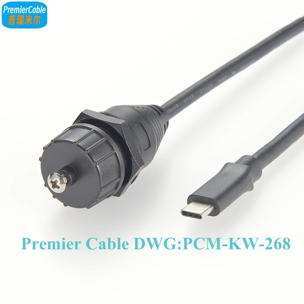 ߿   USB-C 3.1 -C Ÿ 3.1 ,  ĸ  Ŀ г Ʈ ̺ , IP67, 10G ӵ