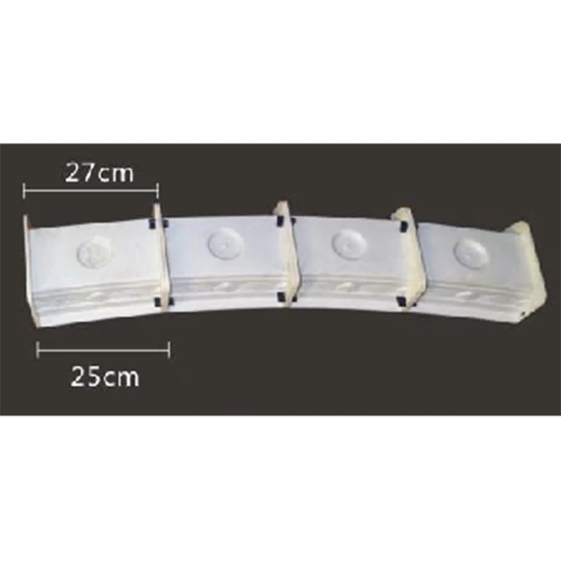 Precast Arch Shape Concrete Balustrade Rail Base Beam mold for sale