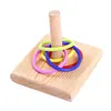 Parrot educational ring toy training chewing interactive bird supplies utensils parrot bird educational toys ring bird toys 4