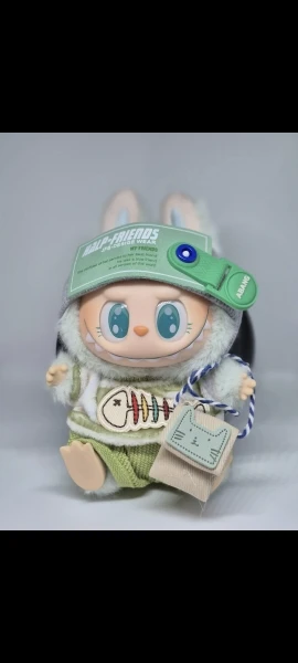 Labubu Doll Clothes: 15/17CM Idol Kpop Green Outfit Set with Bag & Accessories photo review