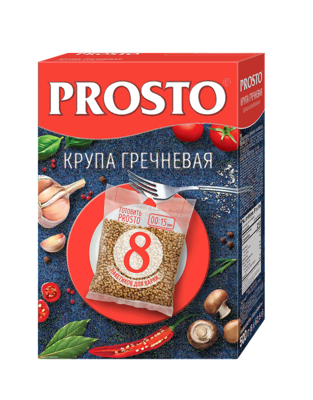 Гречневая ядрица Buckwheat Prosto 500г