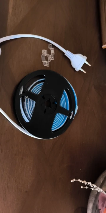 220V LED Strip Lights,120leds/m Led Ribbon Adhesive,Flexible Outdoor Lamp Waterproof LED Tape,Kitchen,Home Room Indoor Lighting photo review