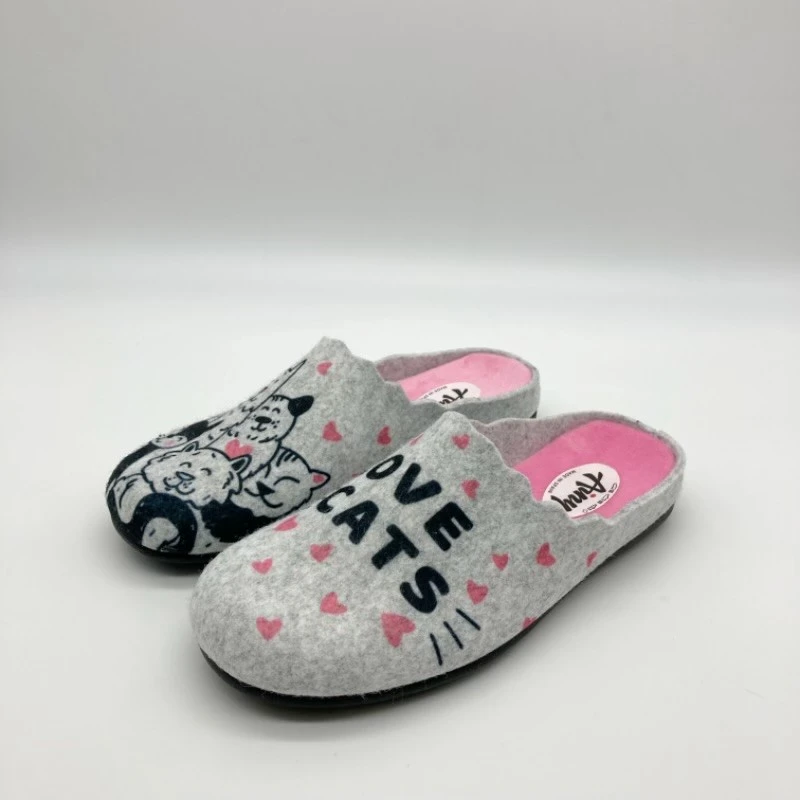 Alieva Zapatillas de por Casa para Mujer ,Hecho en España Cómodas, Suela Antideslizante Punta Redonda Estilo Informale Nueva colección de invierno|Zapatillas| - AliExpress