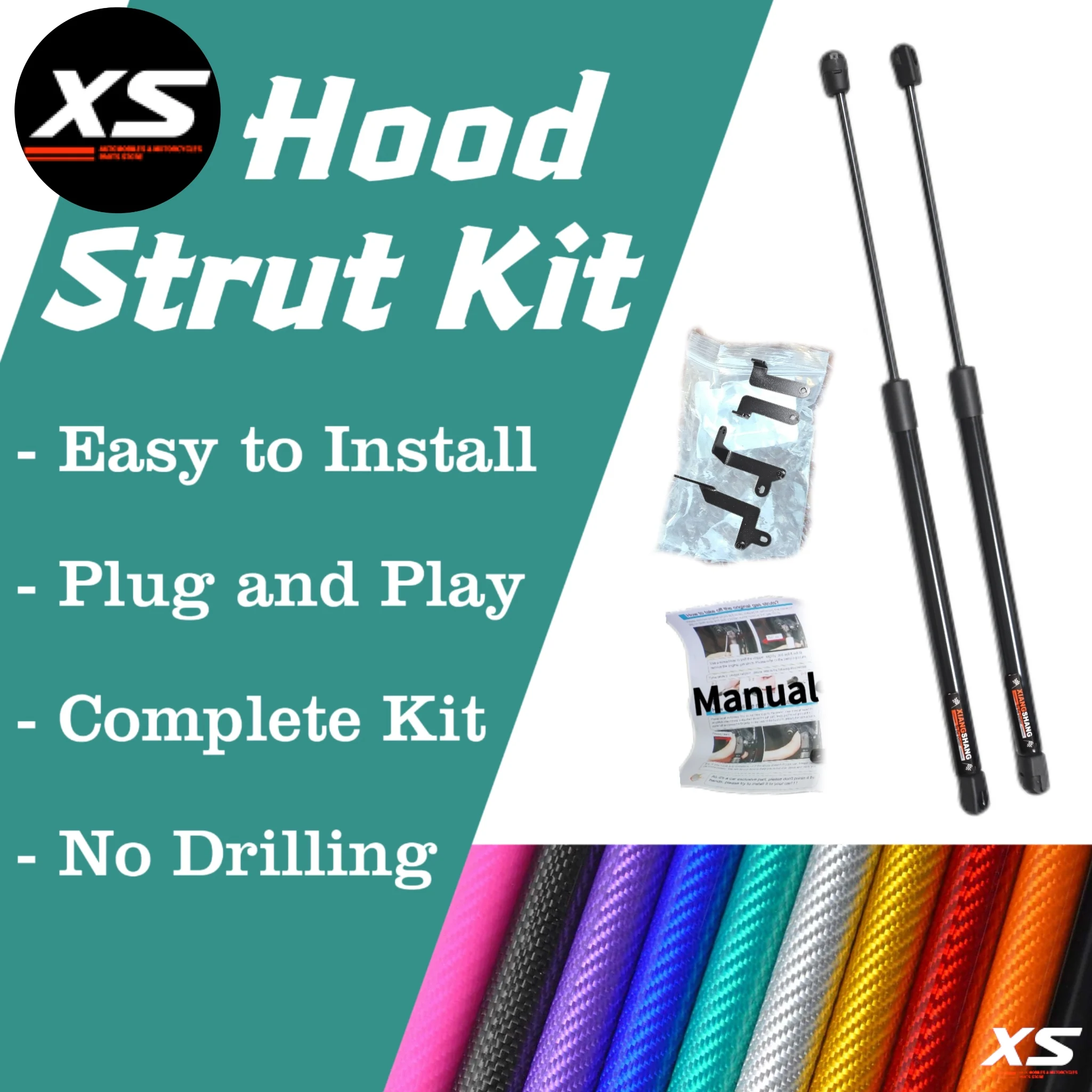 Front Hood Bonnet Struts For Hyundai Tucson NX4 2021-2025 Modify Lift Support Damper Shock Absorber Cylinder Piston Rods Verins 6