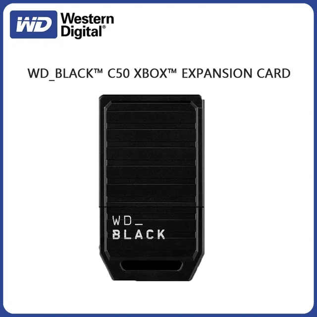 Xbox Series XS Game Drives - Package WD BLACK C50 1TB Expansion