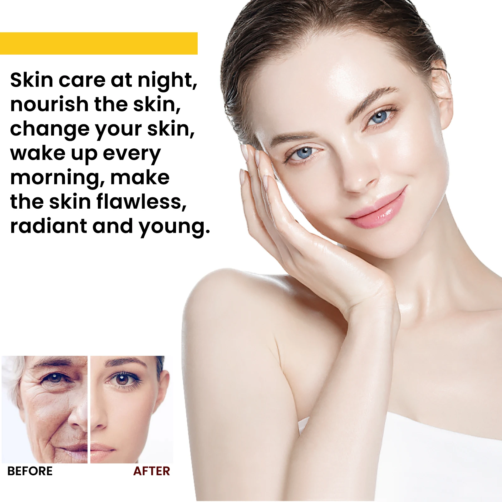 EELHOE Retinol Face Serum Tightening Skin Remove Wrinkles Prevent Aging Moisturizing Smoothing Glowing Skin Tone Face Serum