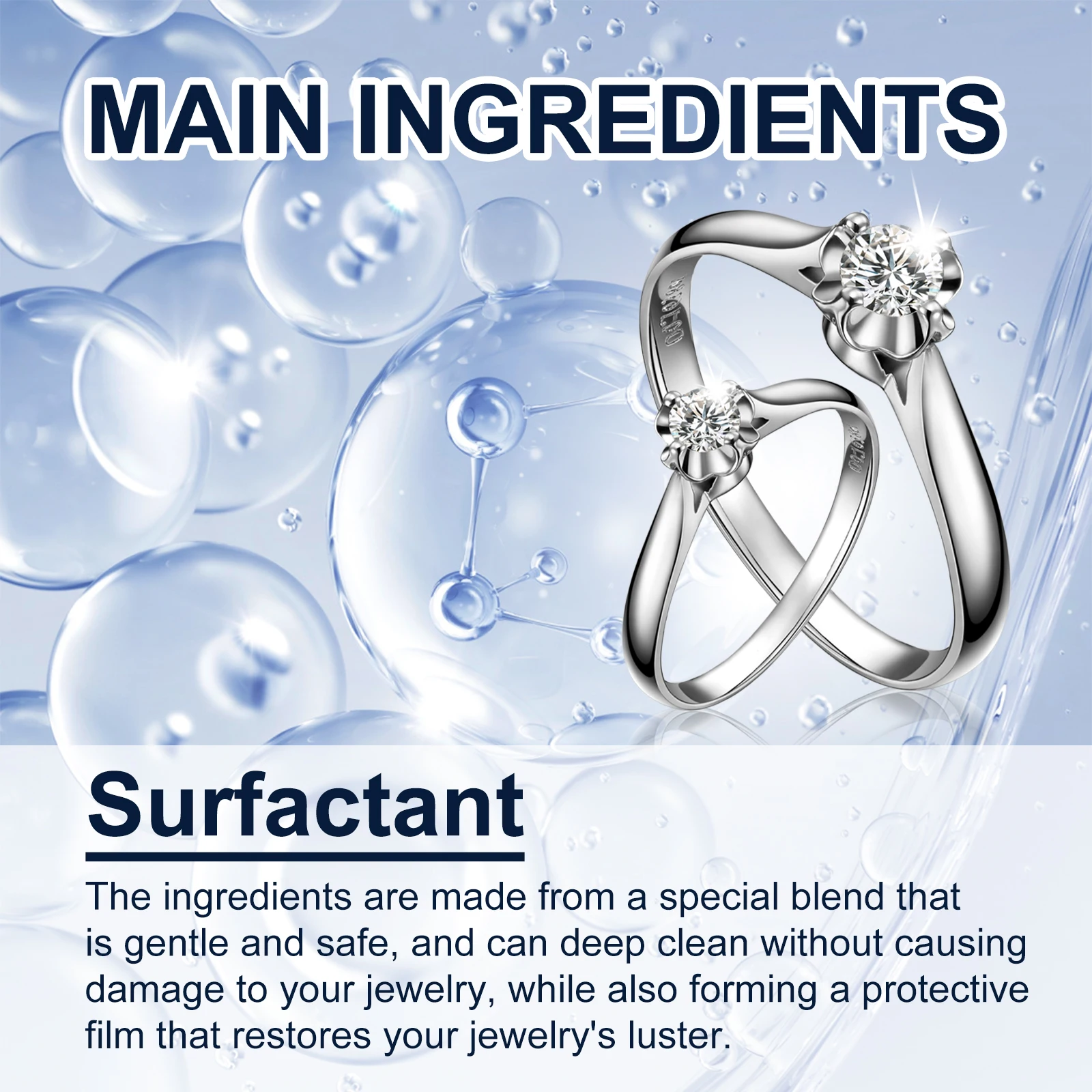 Gold Silver Jewelry Cleaner Restoring Original Luster