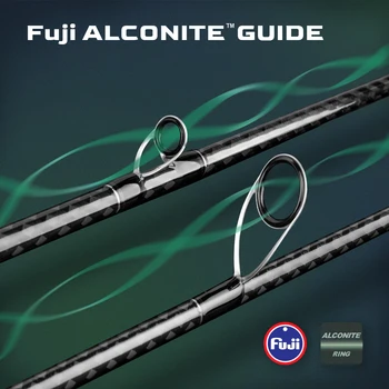 HANDING Magic Soul Spinning Rod, Toray 30+36T Carbon Fiber Tournament-Grade Fishing Rod, Fuji Alconite Guides, Fast Action Rod 2