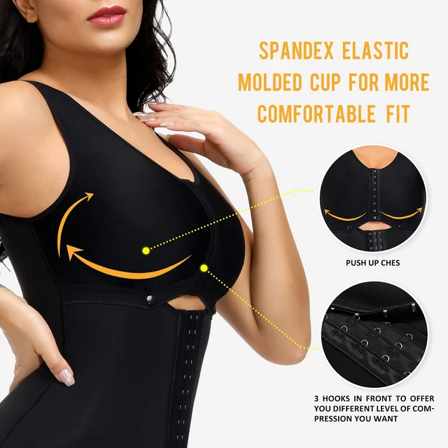 Fajas colombianas redutores y moldeadoras sutiã shapewear para mulher corpo  inteiro shaper cintura trainer bodysuit compressão vestuário - AliExpress