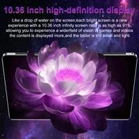 16 Go 1 To 14 cœurs 2026 Nouvelle tablette mondiale 10,36 pouces Android 13 4K HD 5G WIFI Bluetooth WPS 20000 mAh 5