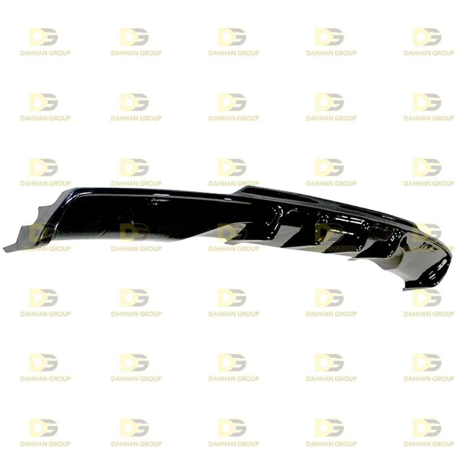 Opel Astra K 2015 - 2021 Rieger Style difusor trasero Valance Spoiler Lip Piano Gloss Black Plastic OPC Kit