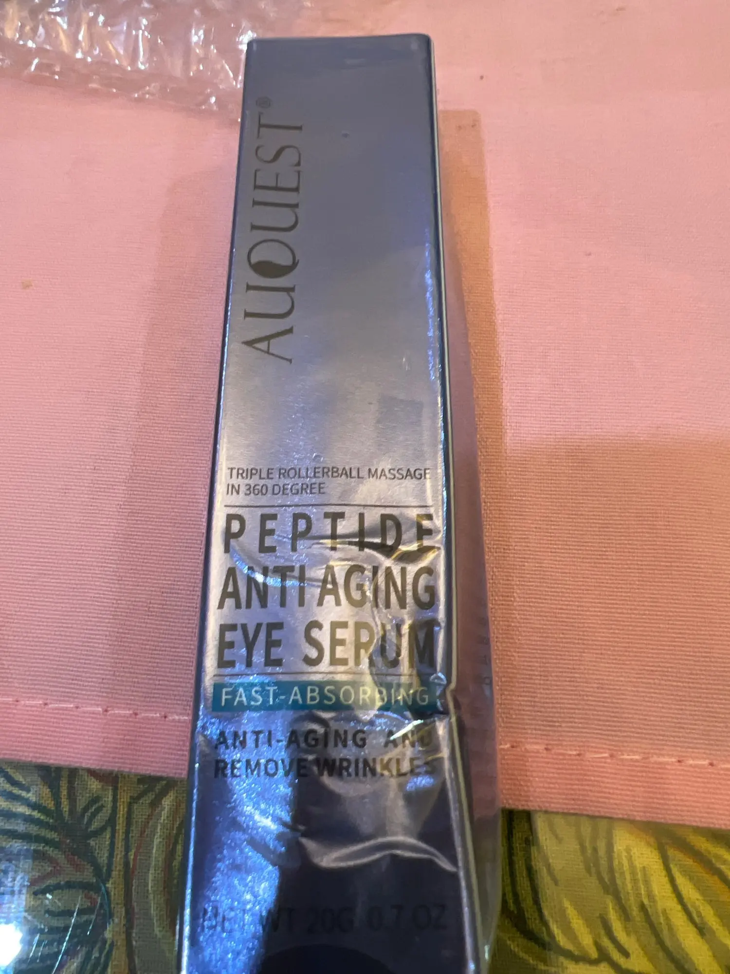 Peptide Anti Wrinkle Eye Cream Anti Dark Circle Eye Bags Svullnad Lyftande Uppstramande Hudvård Ögonmassage photo review