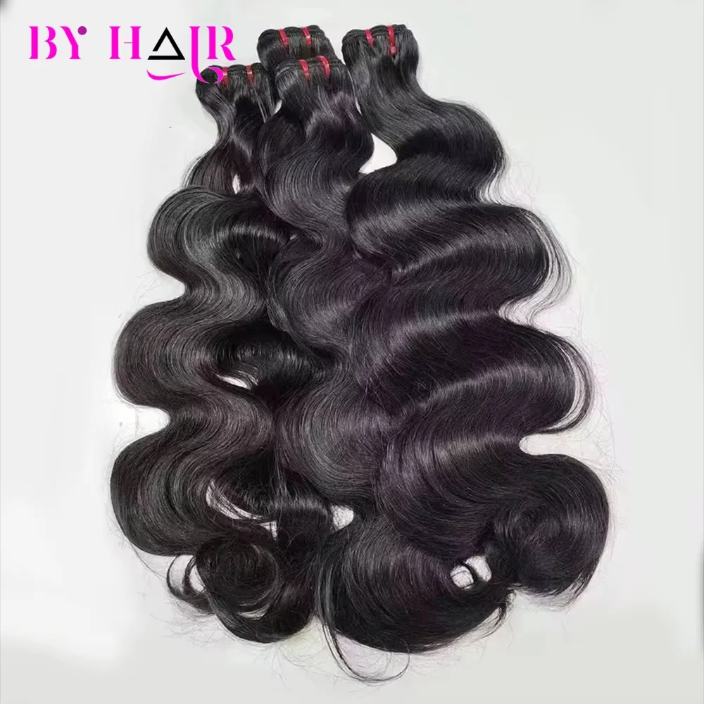 BY 18 20 22 inch 16A Double Drawn Body Wave Human Hair  display picture 3