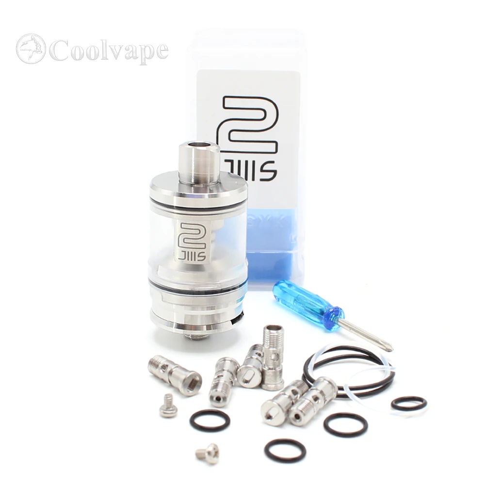 

sxk Monarch J3S JIIIS 2 Style RTA Rebuildable Tank Vape Atomizer 316 Stainless Steel vs yftk Monarch J3S Style RTA