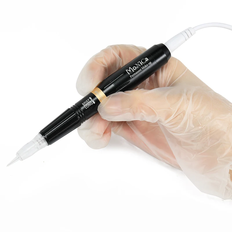 PMU Machine Pen Professional Permanent Makeup Eyebrow Powder Brows Tattoo Machine Microblading Eyeliner Lip Rotary Tattoo Kit