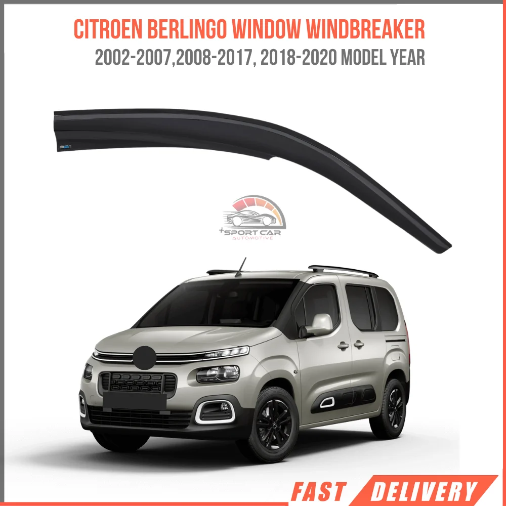 HEKO - Compatible Con Citroen Berlingo 2008-2018 Deflectores Para