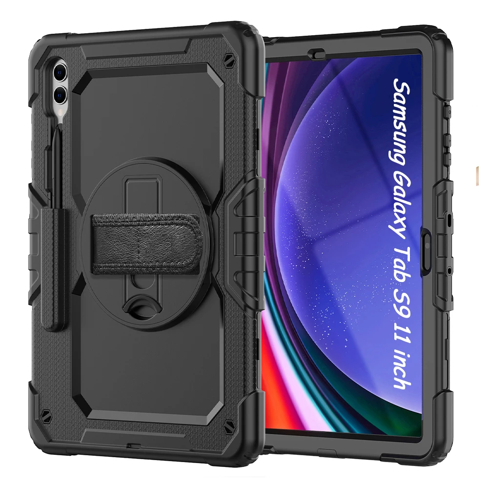 Prova de Choque Tablet Capa com Alça Capa para Samsung Galaxy Tab S911 em Geração Tabs Plus a s6 Lite s8 a7 S911 em à