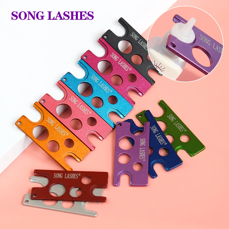 

SONG LASHES Metal Bottle Opener for False Extension Supplies Makeup Tools and Accessories