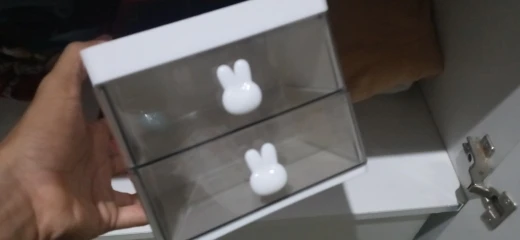 Organizador Mesa Coelho Porta Treco Caneta Gaveta/Maquiagem Escritório Multiuso - Neverdie Store photo review