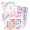 Baby Potty Training Toilet Seat，Baby Potty Toilet Seat Realistic Potty Training Seat With Sticker 6