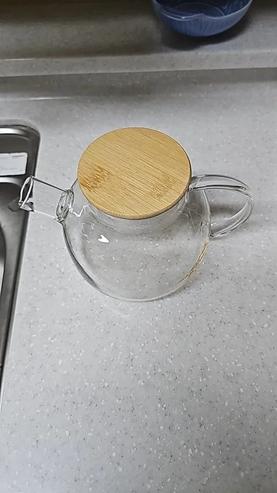 Tetera Vidrio Borosilicato 1 lt