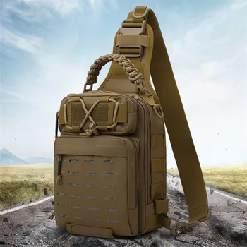Outdoor Shoulder Military Bag Sports Climbing Backpack Shoulder Tactical Hiking Camping Hunting Daypack Fishing Backpack 4