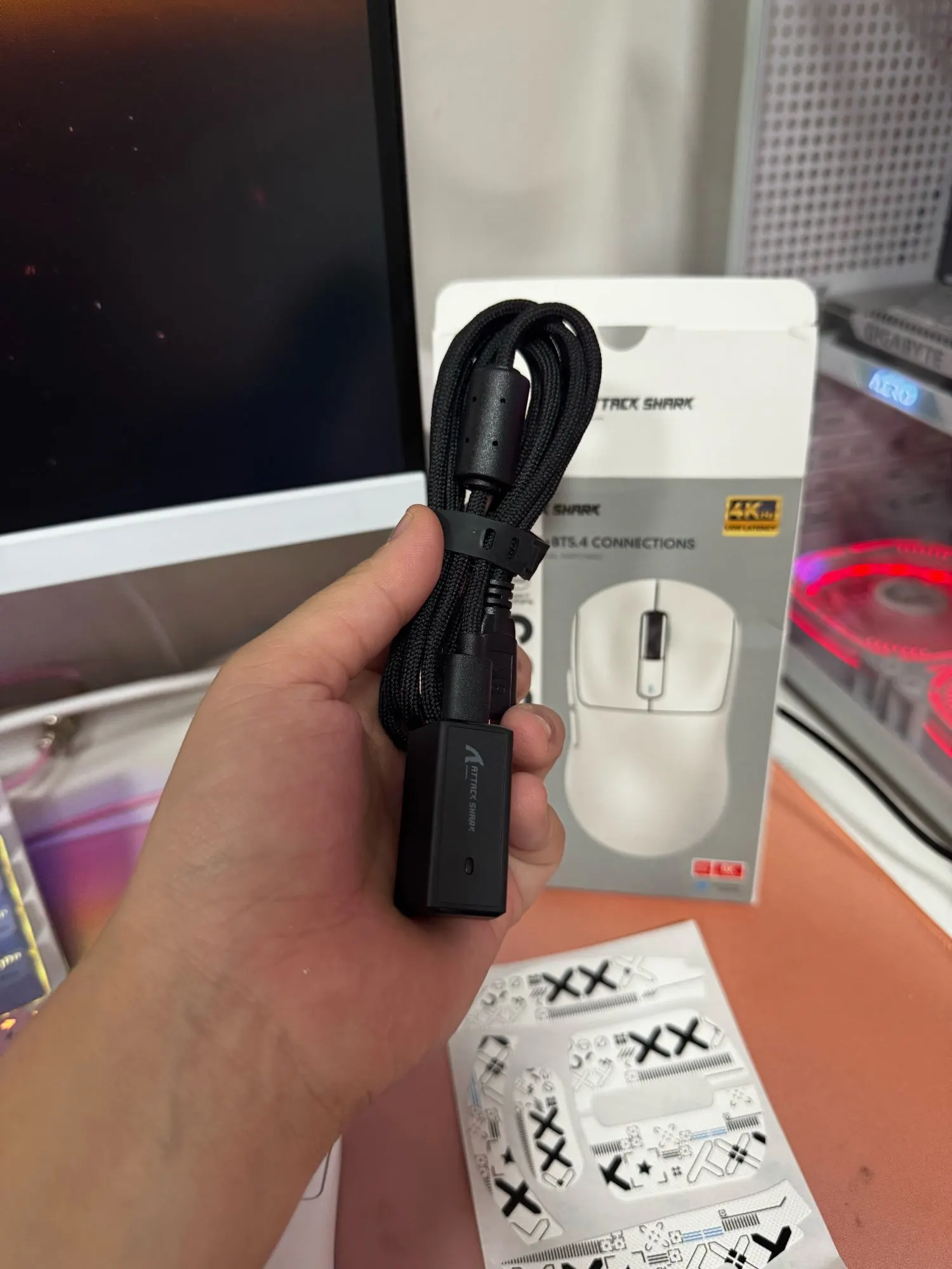 Attack Shark X3Pro Wireless Gaming Mouse 26000DPI Tri-Mode photo review