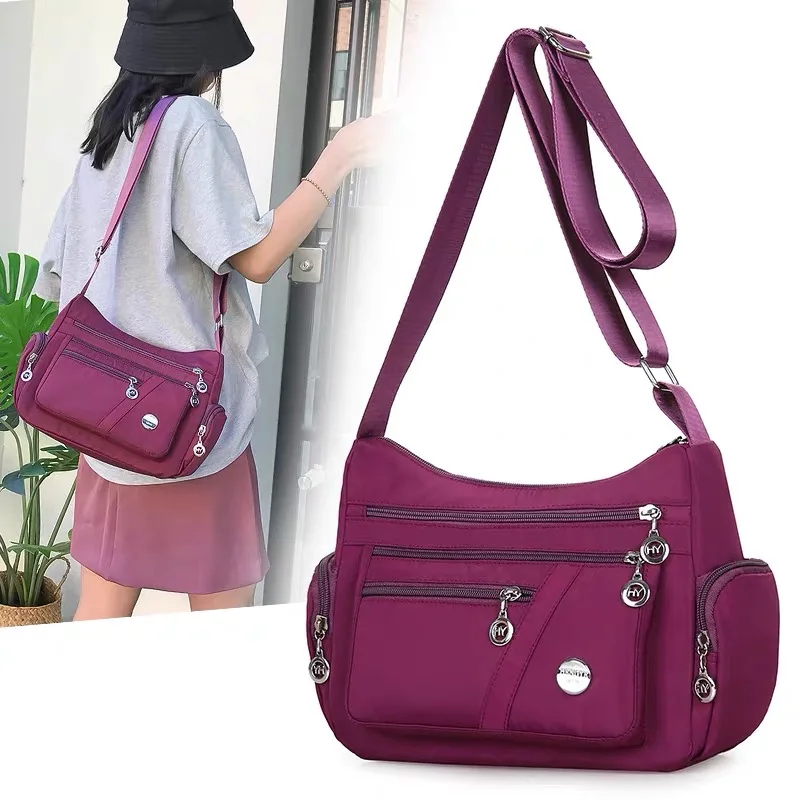 Oxford Women Shoulder Bag Casual Crossbody Bag Multifunction