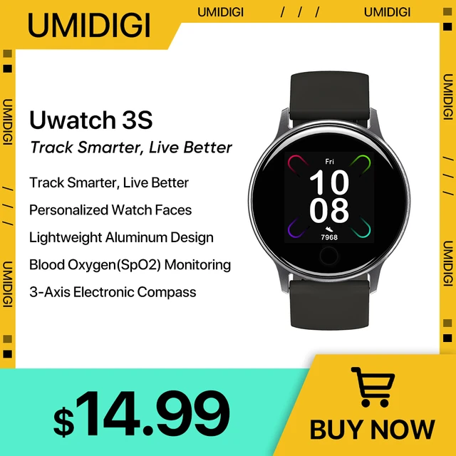 UMIDIGI Uwatch 2S  Fit Your Unique Style