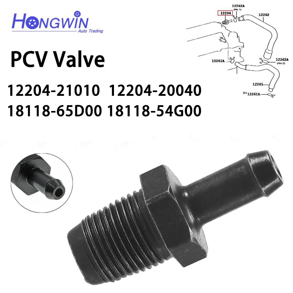 De ventilación positiva del cárter válvula PCV 12204-15030 17130-PH1